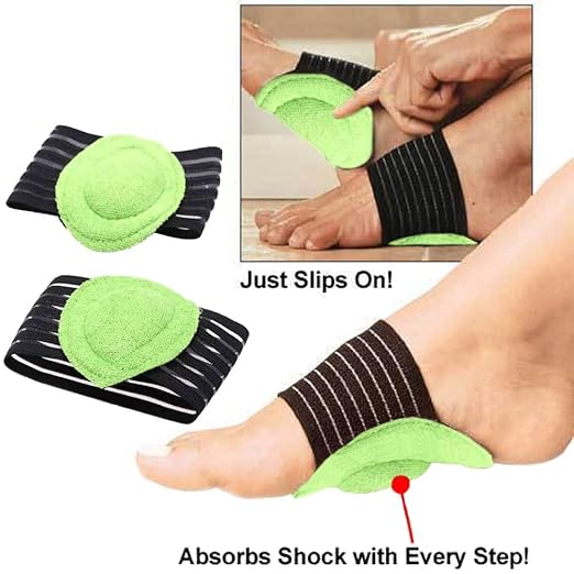 1 Pair Arch Support Cushion Orthotic Insoles Q400 1 Pair Arch Support Cushion Orthotic Insoles Q400