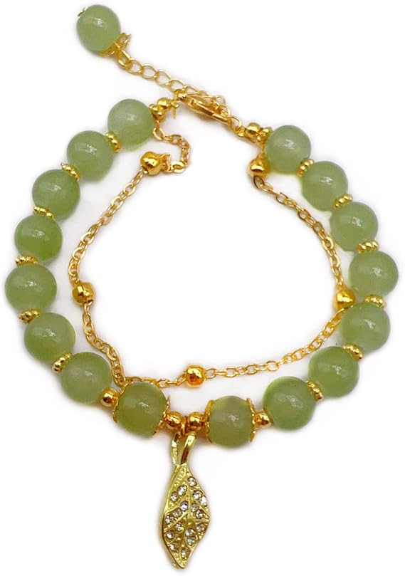 Green Nephrite Jade Bracelet BR323 Green Nephrite Jade Bracelet BR323
