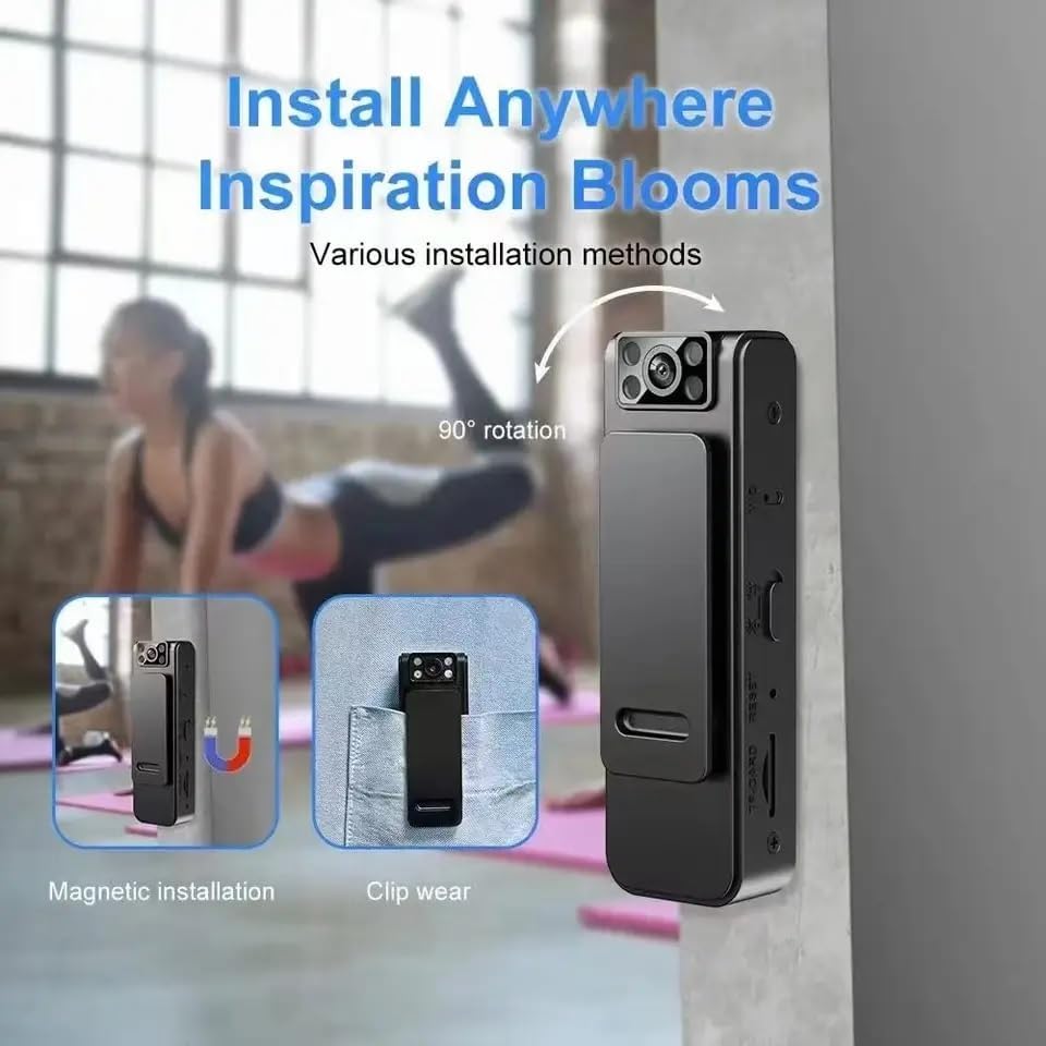 Wearable Body Camera with LAN connectivity for app with Night Vision 1080p HD AVI Video Wearable Body Camera with LAN connectivity for app with Night Vision 1080p HD AVI Video