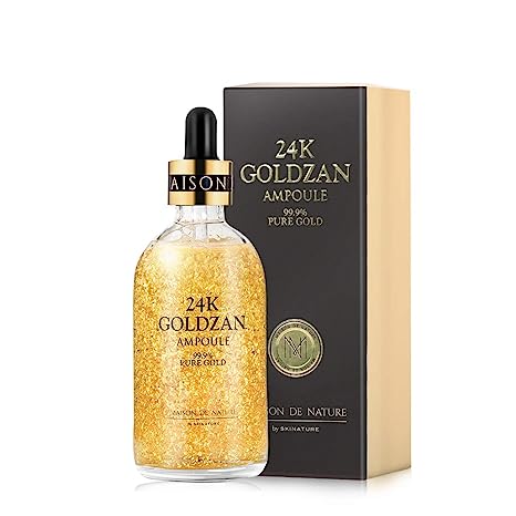24k GOLDZAN AMPOULE 99.9% Pure Gold Serum of The Year in Korea - Maison de Nature - 24GA01