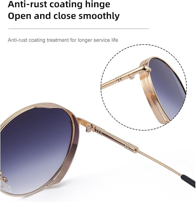 Metal Round Frame Men and Women Sunglass S4511793 Metal Round Frame Men and Women Sunglass S4511793