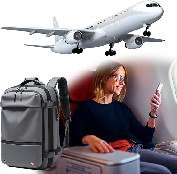 60L Expandable Travel Vacuum Backpack S45218 - TUZZUT Qatar Online Shopping