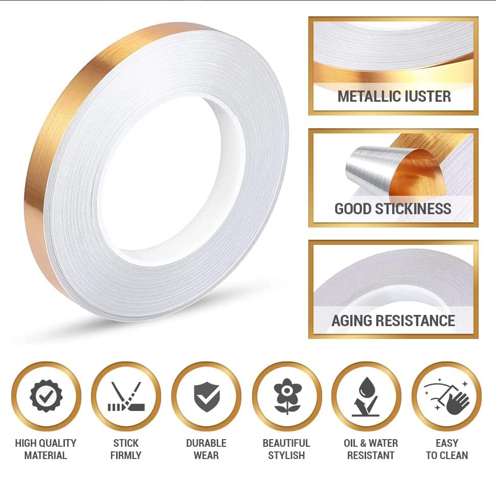 Golden Tape for Wall Decoration 014 Golden Tape for Wall Decoration 014