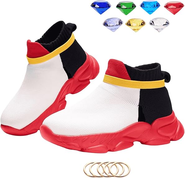 White Black Red Sneakers LV05 White Black Red Sneakers LV05