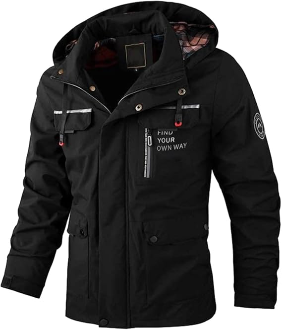 Men's Parka Jacket 75762 - TUZZUT Qatar Online Shopping