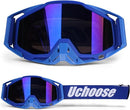 Motorcycle Goggles for Dirt Biking,ATV Riding,Sking goggles and windproof glasses for Unisex-Adult - TUZZUT Qatar Online Shopping