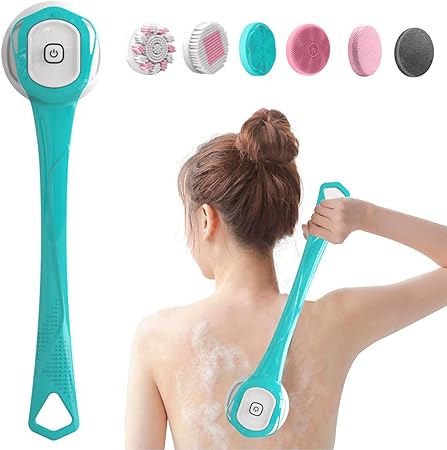 Electric Shower Brush MYS-06 - TUZZUT Qatar Online Shopping