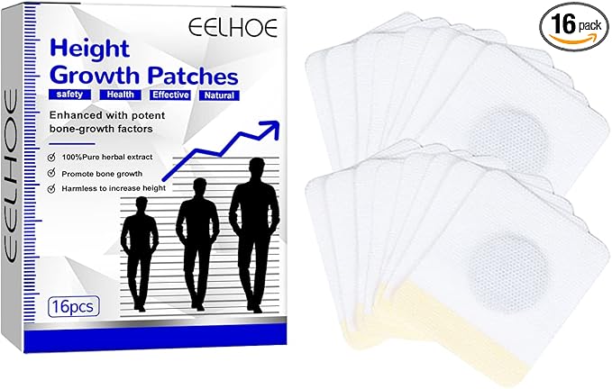 Height Growth Foot Patches - 16 Pcs - TUZZUT Qatar Online Shopping