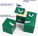 Faces Changing Building Blocks Wooden Toy - Tuzzut.com Qatar Online Shopping