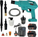 Cordless Pressure Washer with 2pcs 68V Large Capacity Battery for Washing Cars/Fences/Siding X4582520 - Tuzzut.com Qatar Online Shopping