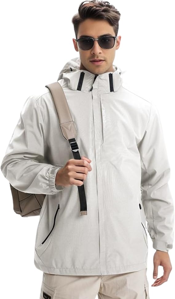 Men's Windproof Waterproof Jacket EXP1086 - TUZZUT Qatar Online Shopping