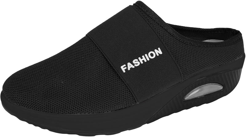 Women's Air Cushion Slip-On Walking Shoes 11780 - TUZZUT Qatar Online Shopping