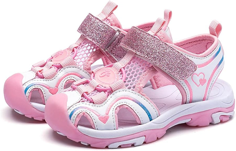 Kids Sport Sandals Girls Closed-Toe Outdoor Summer Shoes  10024 - TUZZUT Qatar Online Shopping