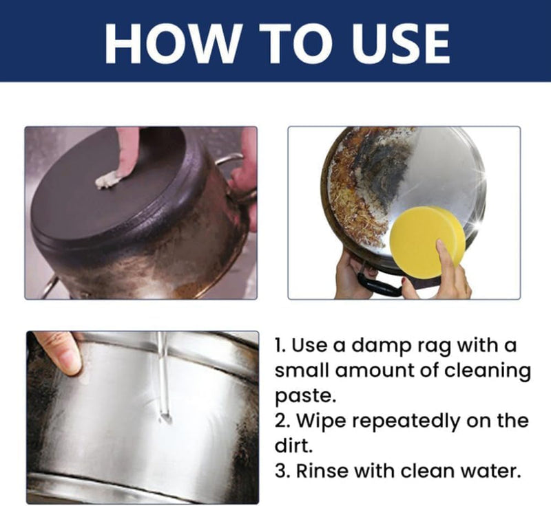 Jue-Fish Stainless Steel Clean Wax 100g - TUZZUT Qatar Online Shopping