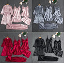 Women's Pajamas Comfortable  Five Piece Set  006748027 - TUZZUT Qatar Online Shopping