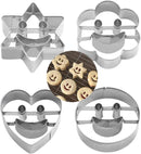 Set of 4 Stainless Steel Cookie Cutter S4675494