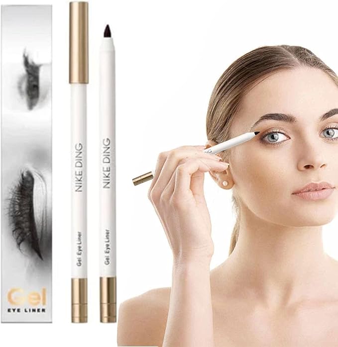 AOXO Long Wear Waterproof Ultra-slim Eyeliner Pencil Eyeliner Gel Pencil - TUZZUT Qatar Online Shopping