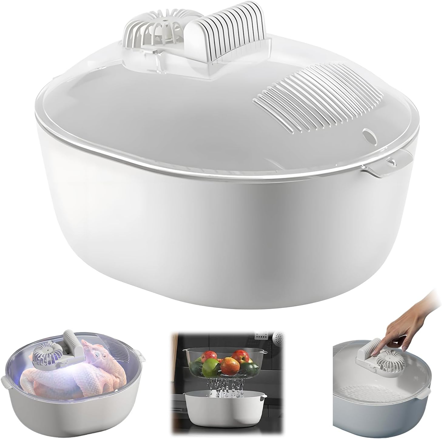 Domestic Kitchen 4 in 1 Food Defroster, Quick Thaw Kitchen Defroster, Upgraded Meat Defrosting Machine BK-JD777 Domestic Kitchen 4 in 1 Food Defroster, Quick Thaw Kitchen Defroster, Upgraded Meat Defrosting Machine BK-JD777