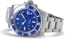 Prestar Aquaman Silver Strap Blue Dial Watch AQ155