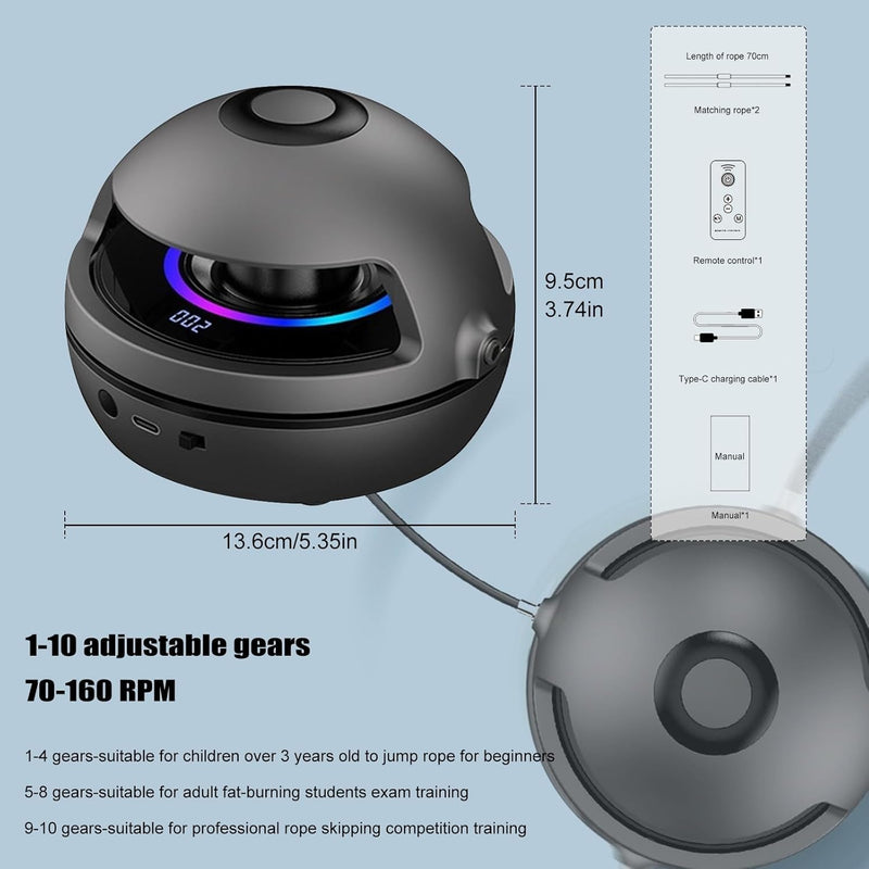 Music Intelligent Rope Skipping Machine HB-002 - TUZZUT Qatar Online Shopping