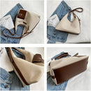 Plaid Striped Woolden Cloth Shoulder Handbags for Women S5060375 - TUZZUT Qatar Online Shopping