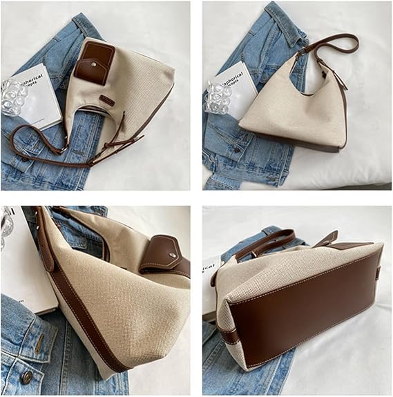 Plaid Striped Woolden Cloth Shoulder Handbags for Women S5060375 Plaid Striped Woolden Cloth Shoulder Handbags for Women S5060375
