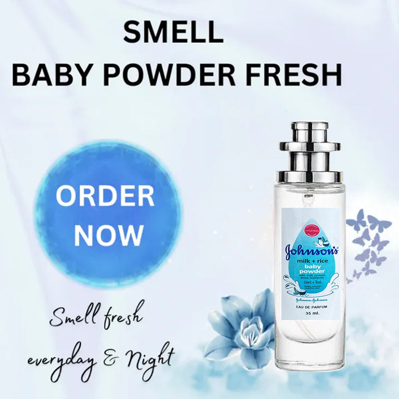 Johnson's Baby Powder Perfume Milk + Rice 35ml