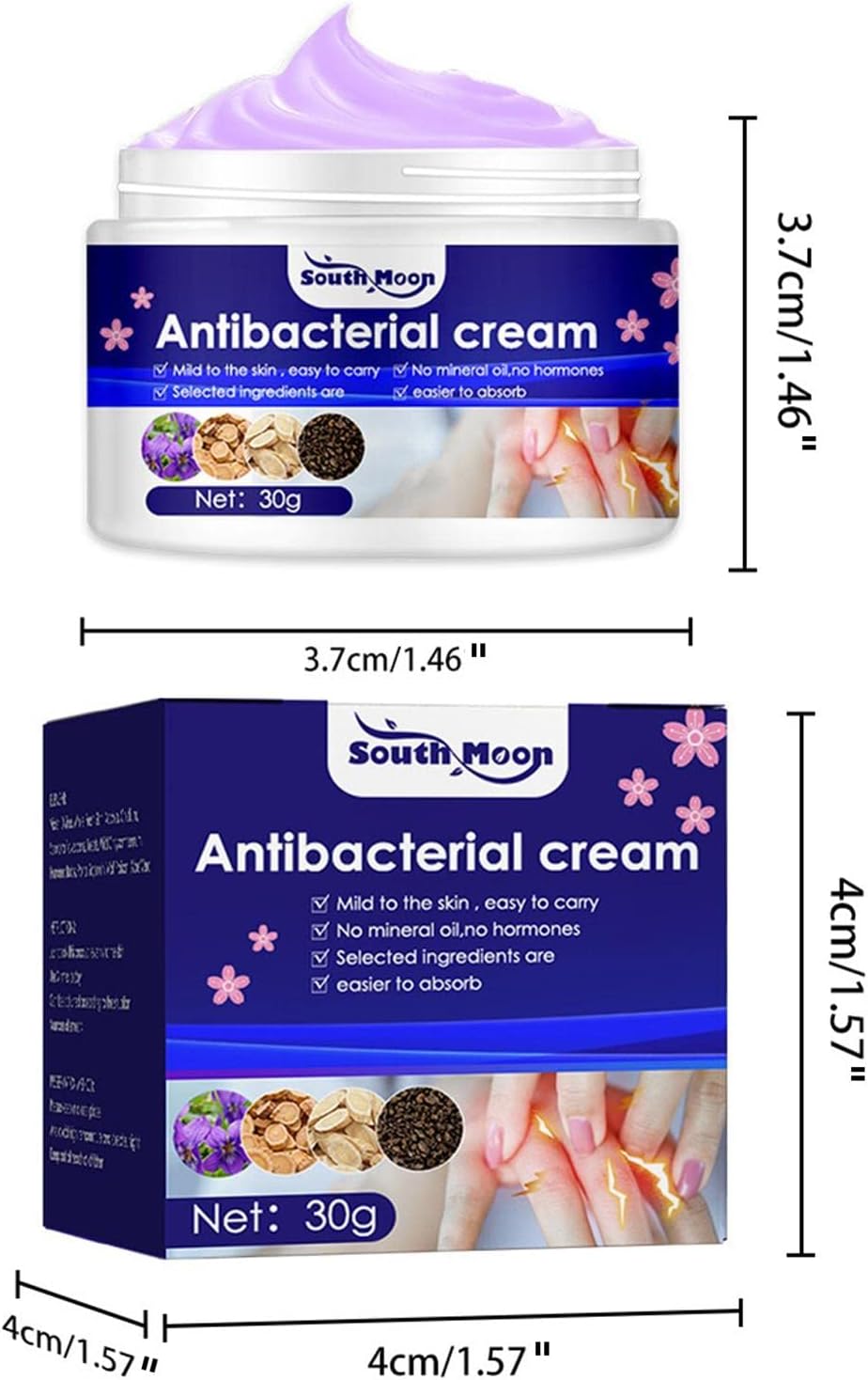 South Moon Antibacterial Cream 30g South Moon Antibacterial Cream 30g