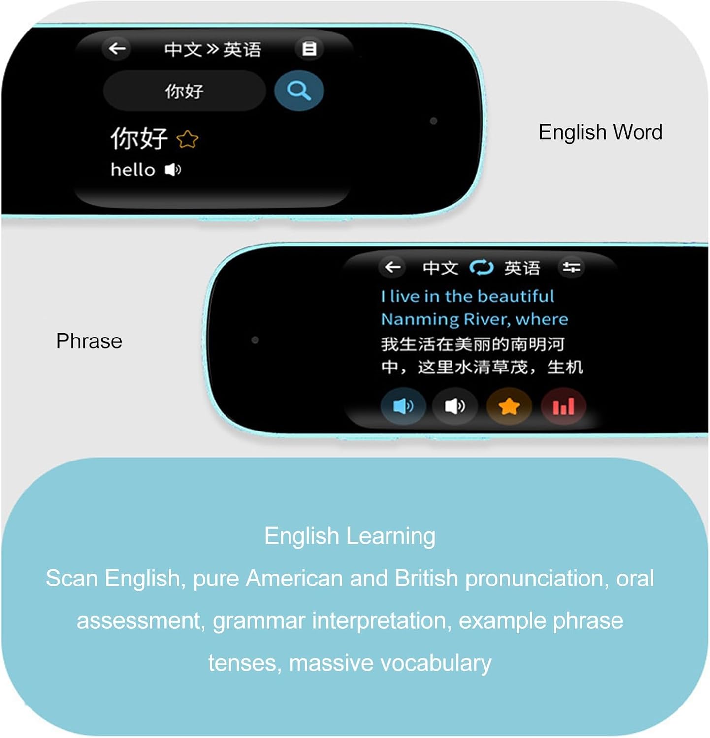 Translation Scanning Pen with HD Touch Screen 5V-1A Translation Scanning Pen with HD Touch Screen 5V-1A