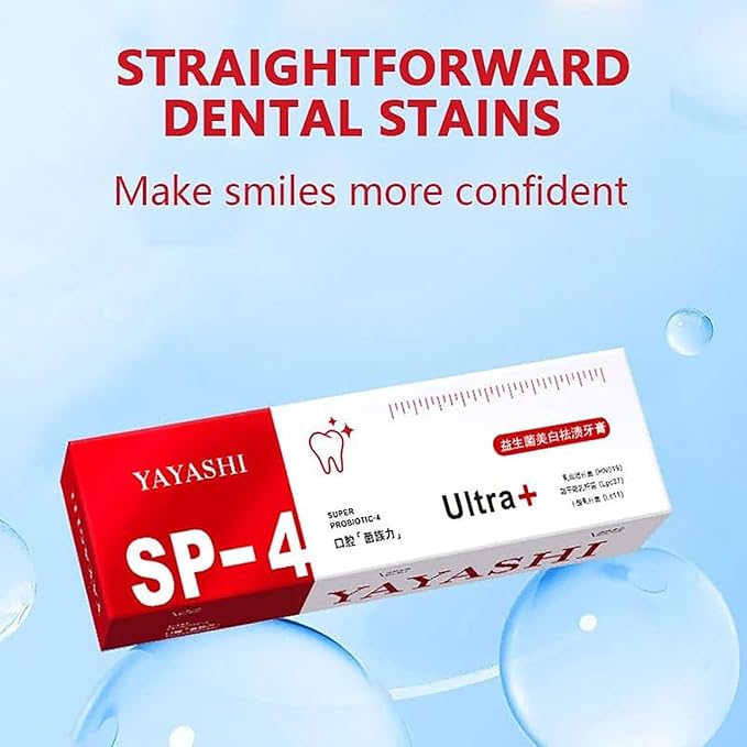 YAYASHI SP 4TM Probiotic Whitening Toothpaste - 120g