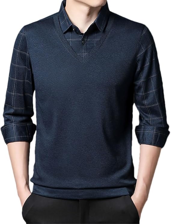 Mens Trunk Neck Sweaters Quarter Button Sweater  7007620 - TUZZUT Qatar Online Shopping