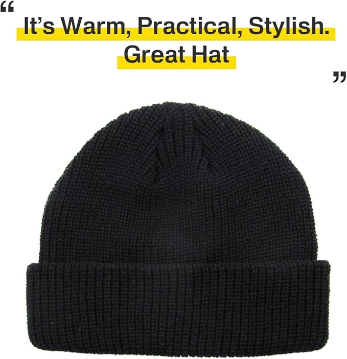 Classic Warm Winter Beanie Hats  352210 - TUZZUT Qatar Online Shopping