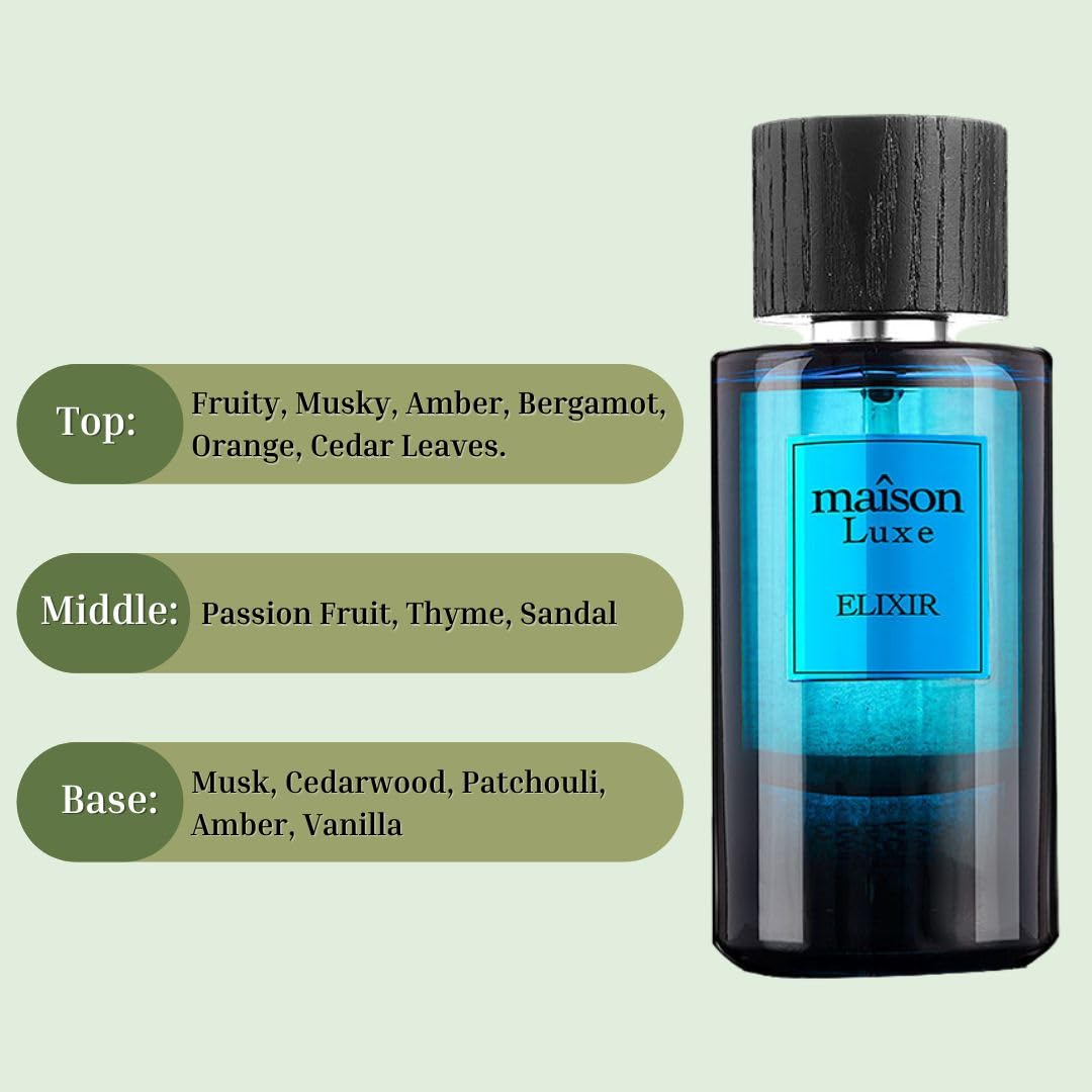 Hamidi MAÎSON LUXE ELIXIR EDP Perfume - 110ML (Inspired by Lengling - Sekushi No. 7) Hamidi MAÎSON LUXE ELIXIR EDP Perfume - 110ML (Inspired by Lengling - Sekushi No. 7)
