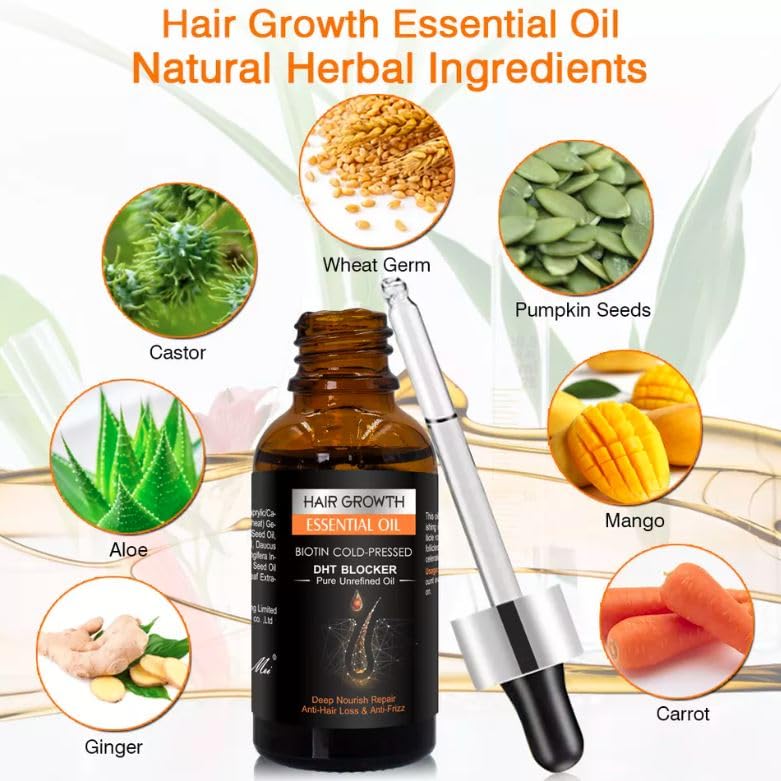 Hair Growth Oil | Controls Hair Fall & Boosts New Hair - TUZZUT Qatar Online Shopping