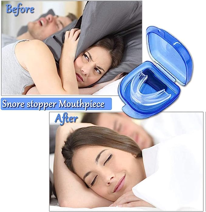 Anti Snore Devices, Lifreer Anti Snoring Devices, Snoring Solution Effective, Easy Snore Stopper for Men and Women Sleeping Aid Professional, Instant Relief Sleep, Ease Breathing S3449445 - T