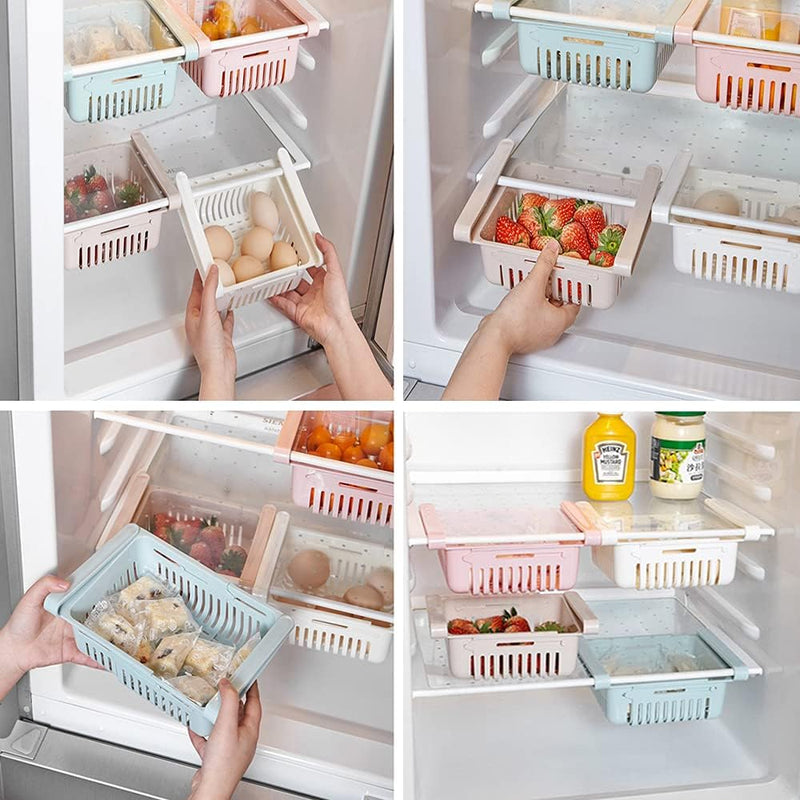 Fridge Drawer Organizer Refrigerator Drawers For Shelves - TUZZUT Qatar Online Shopping