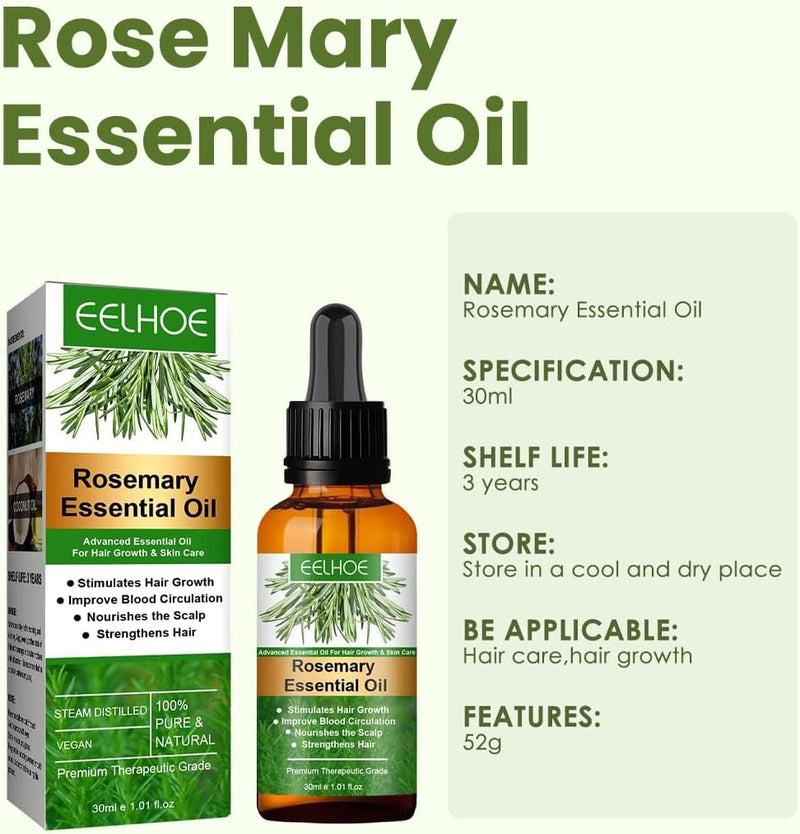 EELHOE Rosemary Essential Oil - 30ml