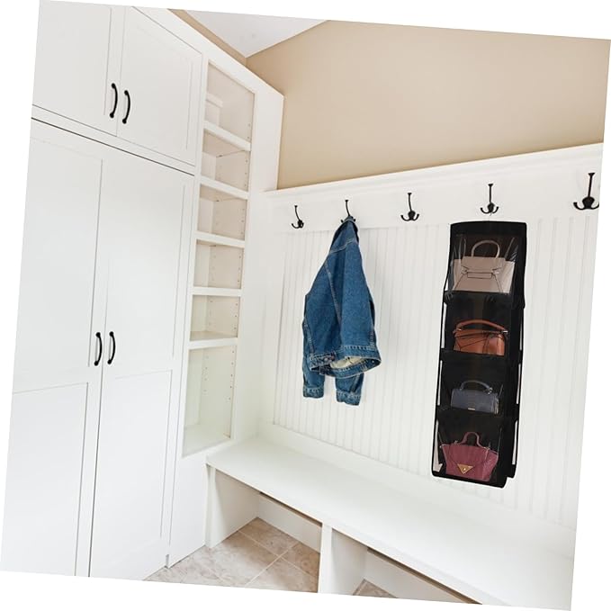 1pc Hanging Handbag Organizer Versatile Storage for Closets S-4848575 1pc Hanging Handbag Organizer Versatile Storage for Closets S-4848575