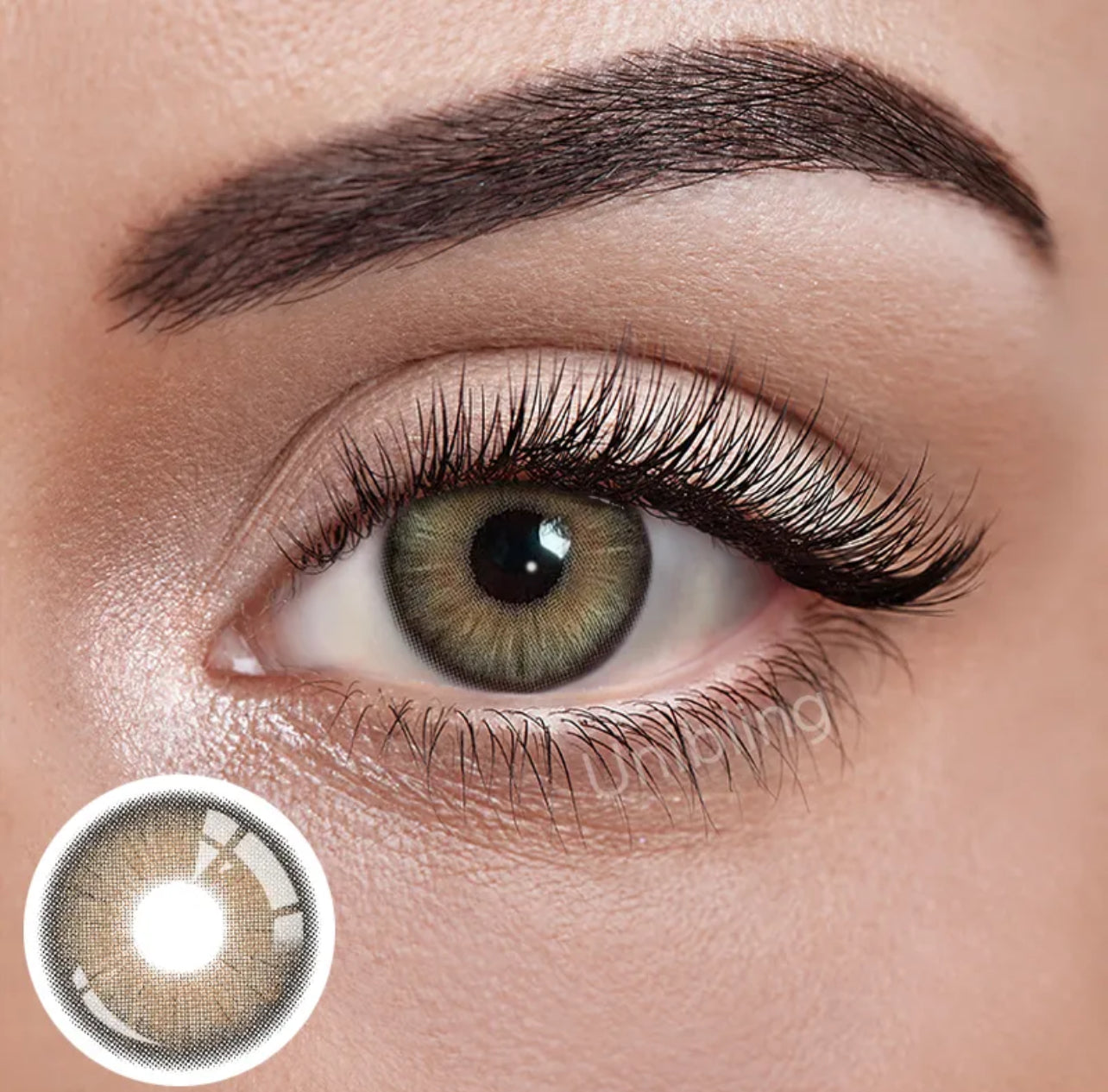 Unibling Sandy Twilight Contact Lenses for Eyes (1 Pair) Unibling Sandy Twilight Contact Lenses for Eyes (1 Pair)