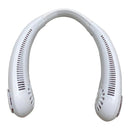 1300mAh USB Electric Fan Rechargeable Portable Low Noise Bladeless Lazy Neck Cooler Fan  k-306 - TUZZUT Qatar Online Shopping