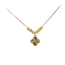 Four-Leaf Clover Pendant Necklace PN332 - TUZZUT Qatar Online Shopping