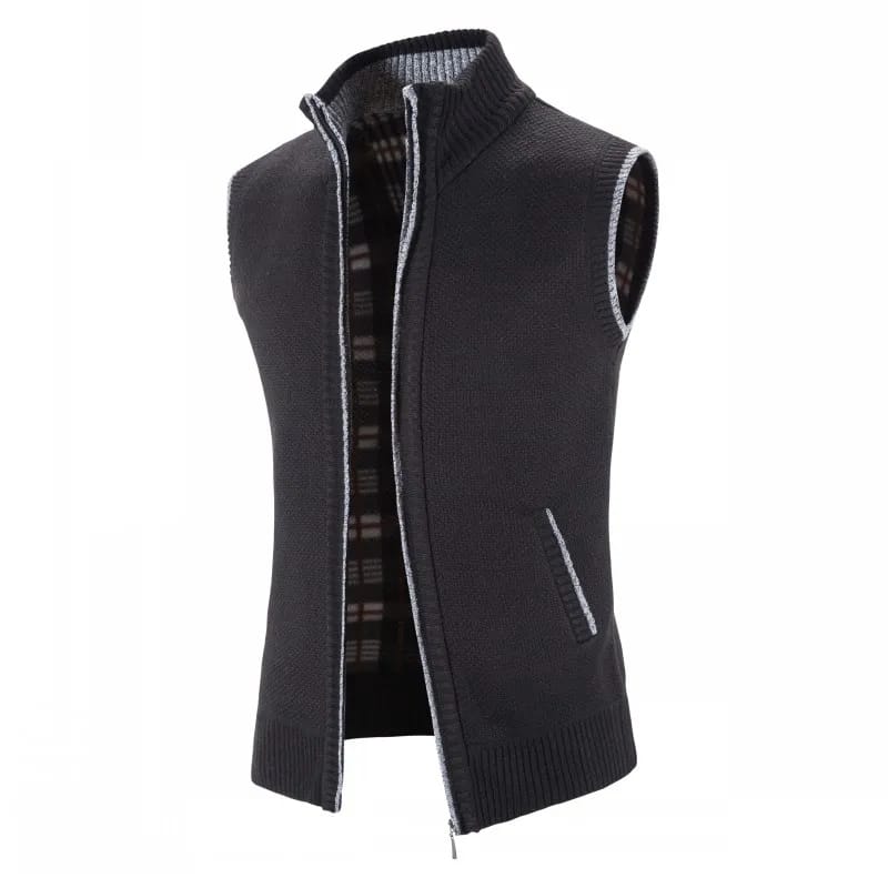Autumn Jacket Men Warm Cashmere Casual Wool Zipper Slim Fit Fleece Jacket Winter Men Coat Dress Knitwear - S4812416 Autumn Jacket Men Warm Cashmere Casual Wool Zipper Slim Fit Fleece Jacket Winter Men Coat Dress Knitwear - S4812416