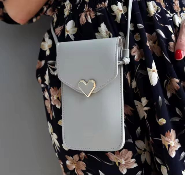 Simple New Hasp Cross Light Shoulder Bags Smartphone Leather Wallets Simple New Hasp Cross Light Shoulder Bags Smartphone Leather Wallets
