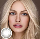Unibling  Diamond Grey Contact Lenses for Eyes (1 Pair) - TUZZUT Qatar Online Shopping