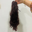 Synthetic Long Curly Ponytail Claw Clip-In Pony Tail False Hair  Extension - oy13 - TUZZUT Qatar Online Shopping