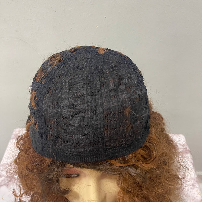 Wigs Deep Wave  Highlight Color Synthetic Wigs 26inch S4648577 - TUZZUT Qatar Online Shopping