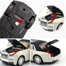 Diecast Cars 1:32 Scale Rolls-Royce Phantom Model Car with Sound and Light for Kids 005405000 - White - TUZZUT Qatar Online Shopping