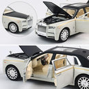 Diecast Cars 1:32 Scale Rolls-Royce Phantom Model Car with Sound and Light for Kids 005405000 - White - TUZZUT Qatar Online Shopping