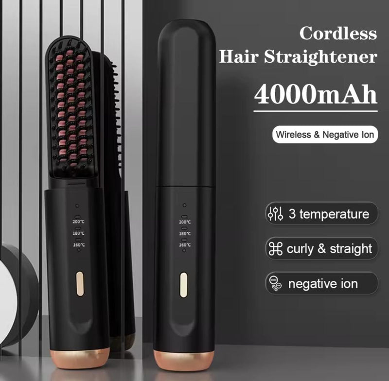 Professional Hair Straightening Comb   KR017 - TUZZUT Qatar Online Shopping