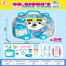 26-Piece Kids Doctor Medical Play Set with Portable Storage Case, Stethoscope & Accessories